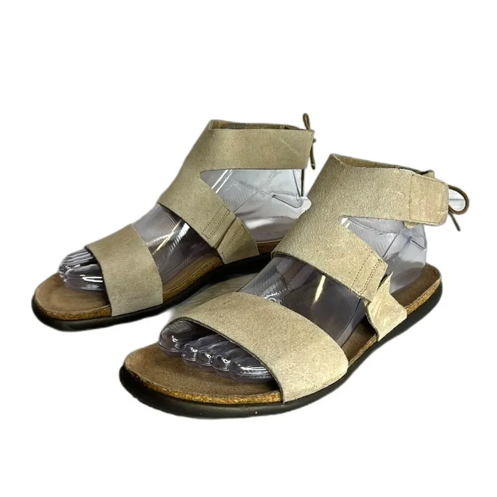 Naot ladies Leather Tie Back gladiator Sandals in Larissa size 8 - Picture 1 of 8